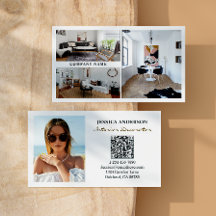 Modernes Foto QR Code Innendekorator