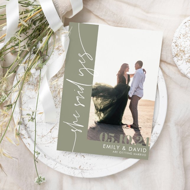 Modernes Foto Save The Date (Von Creator hochgeladen)