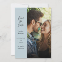 Modernes Foto & Seitenaufsatz Save the Date - Dust