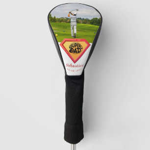 Modernes Foto Super Papa Golf Head Cover Headcover