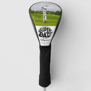 Modernes Foto Super Papa Golf Head Cover Headcover