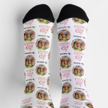 Modernes Foto und Name frohe Weihnachten