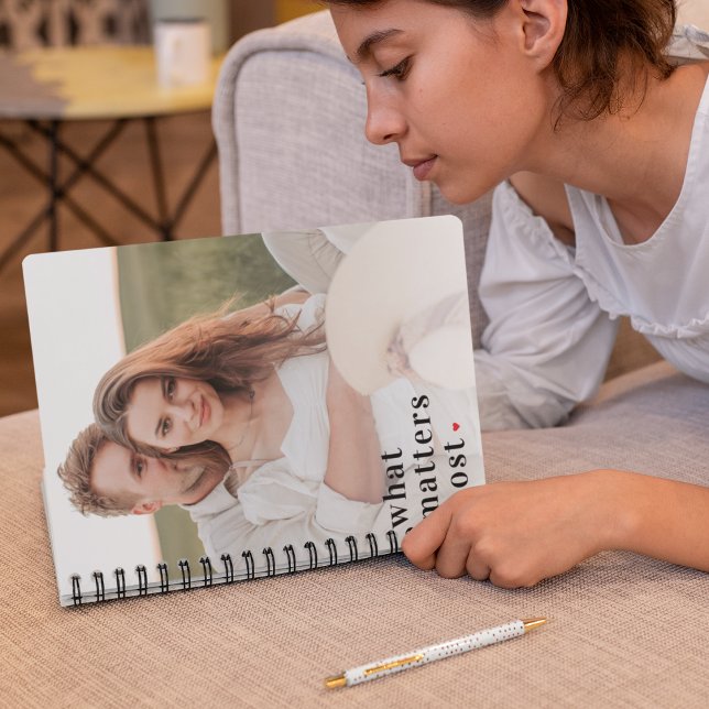 Modernes Foto und was zählt am meisten positive Zi Notizblock (Von Creator hochgeladen)