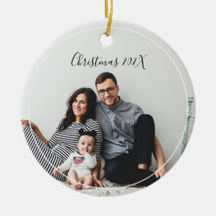 Modernes Foto Weihnachtsbaum Keramik Dekoration