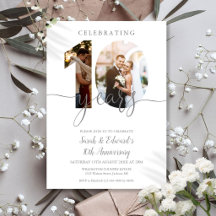 Modernes Foto zum 10. Hochzeitstag 2