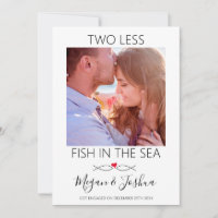 Modernes Foto | Zwei weniger Fische in der Verlobu