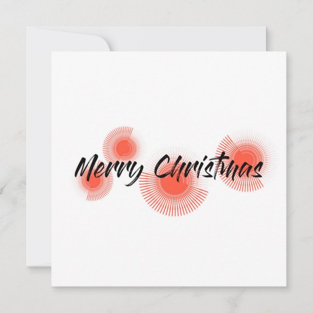 Modernes, fröhliches, spielerisches Design "Frohe  (Vorderseite)