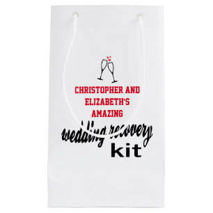 Modernes Fun Guest Hangover Erholung Kit Hochzeit Kleine Geschenktüte