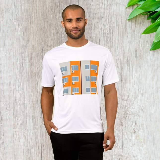 Modernes Gebäude mit Klimaanlage T-Shirt (Von Creator hochgeladen)