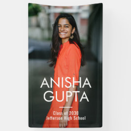 Modernes Gelehrter-EDITABLE-FARBBanner für Abschlu Banner