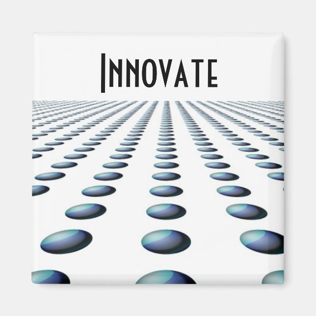 Modernes Gemustertes Design - Innovativ Magnet (Vorne)