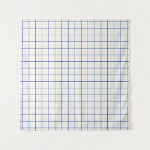 Modernes geometrisch abstraktes Musterdesign mit S Wandteppich