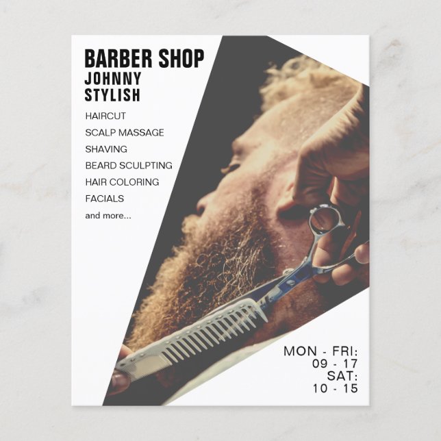 Modernes geometrisches Bild Flyer (Vorne)