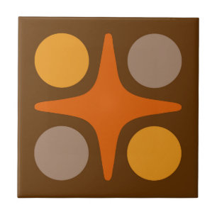 Modernes geometrisches Design der Sternexplosion M Fliese