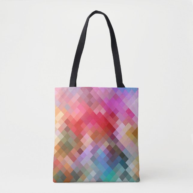 Modernes geometrisches Diamantmuster #10 (Vorderseite)