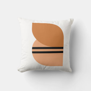 Modernes geometrisches Drehkissen - Minimalistisch Kissen
