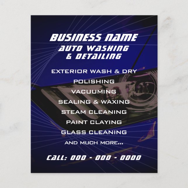 Modernes geometrisches Fahrzeug Flyer (Vorne)