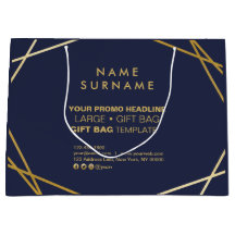 Modernes geometrisches Marketing für die Goldene W