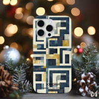 Modernes geometrisches Maze - Texturierte Eleganz