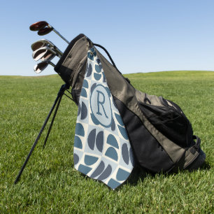 Modernes geometrisches Mittelalter Golfhandtuch
