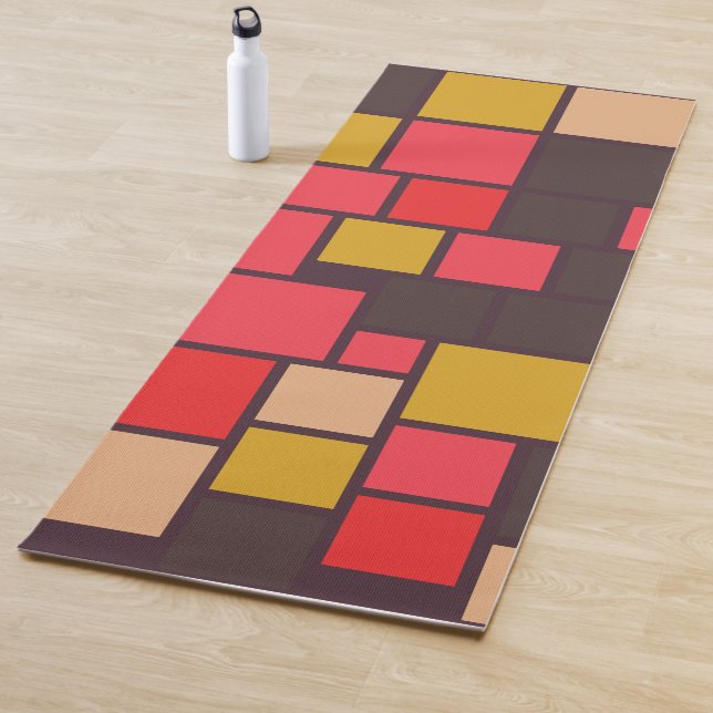 Modernes geometrisches Muster #36 Yogamatte (Beispiel)