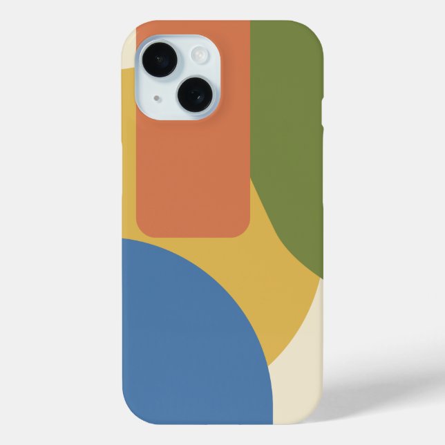 Modernes geometrisches Muster des Mittelzentrums - Case-Mate iPhone Hülle (Rückseite)