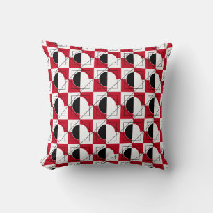 Modernes geometrisches Muster Kissen