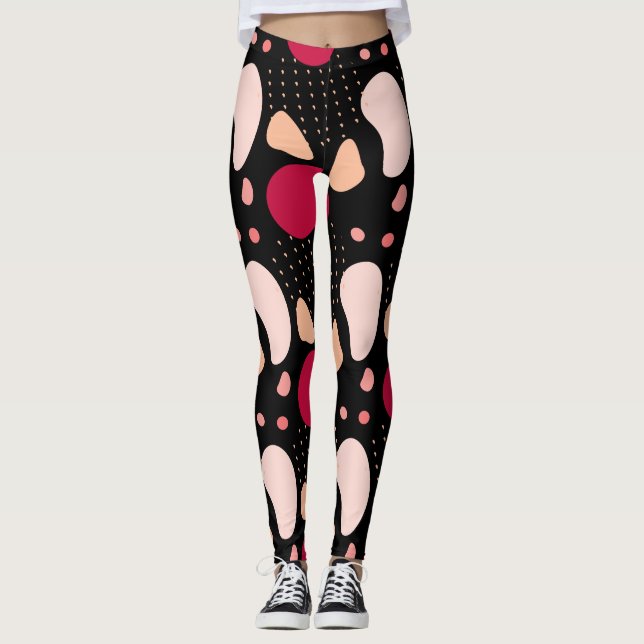 Modernes geometrisches Muster. Leggings (Vorderseite)