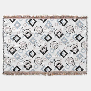 Modernes geometrisches Muster mehrfarbig Decke
