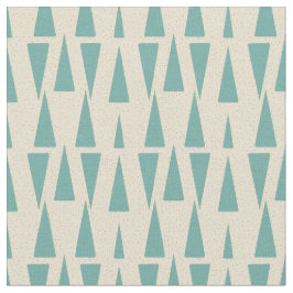 Modernes geometrisches Muster Mitte des Jahrhunder Stoff