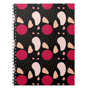 Modernes geometrisches Muster. Notizblock