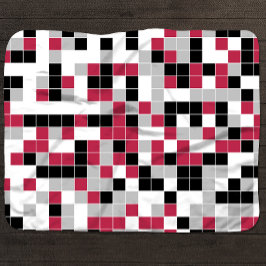 Modernes geometrisches Muster Sherpadecke