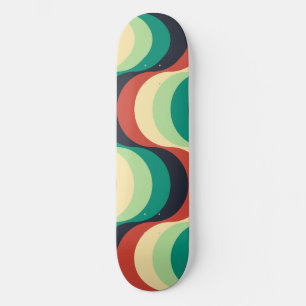 Modernes geometrisches Muster Skateboard