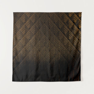 Modernes geometrisches Muster Wandteppich