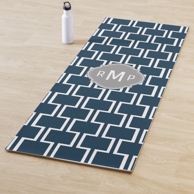 Modernes geometrisches Muster Yogamatte (Beispiel)