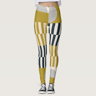 Modernes geometrisches, skandinavisches Retro-Must Leggings