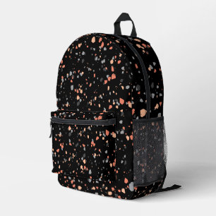 Modernes geometrisches Terrazzo Bedruckter Rucksack