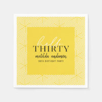 Modernes geometrisches und skritisches 30. Party