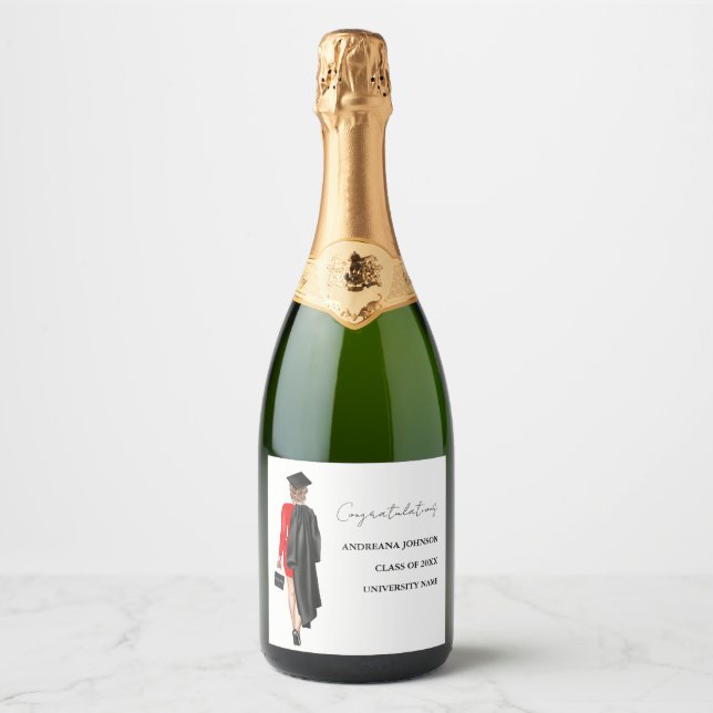 Modernes Geschenk für Minimalistische Abschluss (Vorderseite)