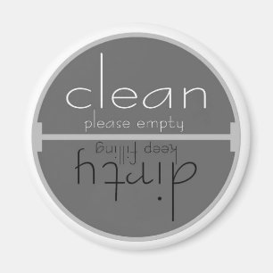 Modernes Geschirrspülmagazin Magnet