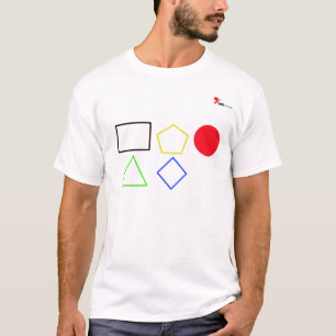 Modernes Gewand - fette geometrische Abstrakte Kun T-Shirt