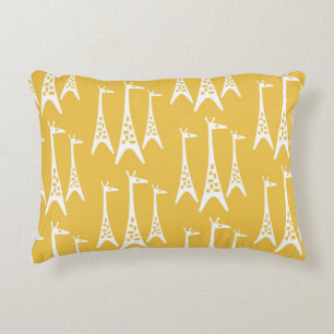 Modernes Giraffenmuster aus dem Mittelalter Dekokissen