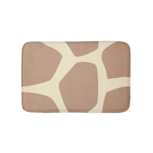 Modernes Giraffenmuster Badematte