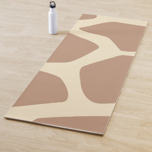 Modernes Giraffenmuster Yogamatte