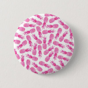 Modernes girly pinkfarbenes niedliches button