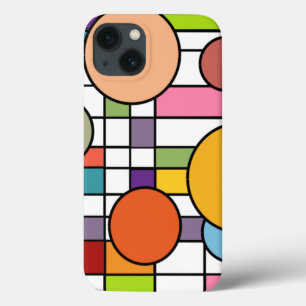 Modernes Gitter Mitte des Jahrhunderts Case-Mate iPhone Hülle