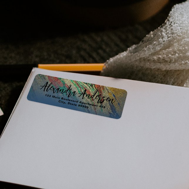 Modernes Glam Luxus Stilvoll Abstrakter Glitzer (Von Creator hochgeladen)