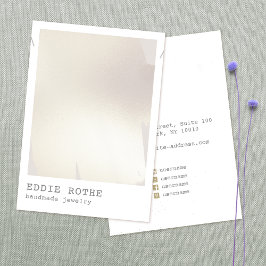 Modernes Gold Abstrakt-Aquarellbild Visitenkarte