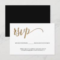 Modernes Gold UAWG ohne Mailing Reservierter Sitzp