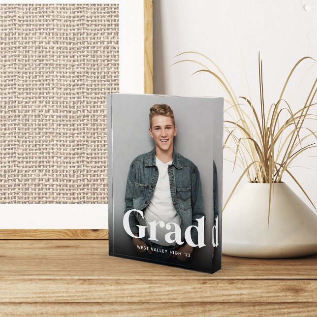 Modernes Grad Overlay | ABSCHLUSS Fotoblock (Von Creator hochgeladen)